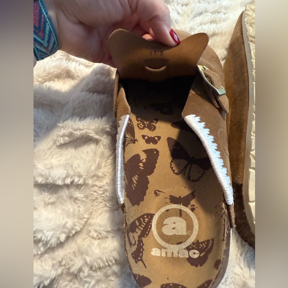 mules clogs slide on shoes 11.5 - Picture 3 of 4